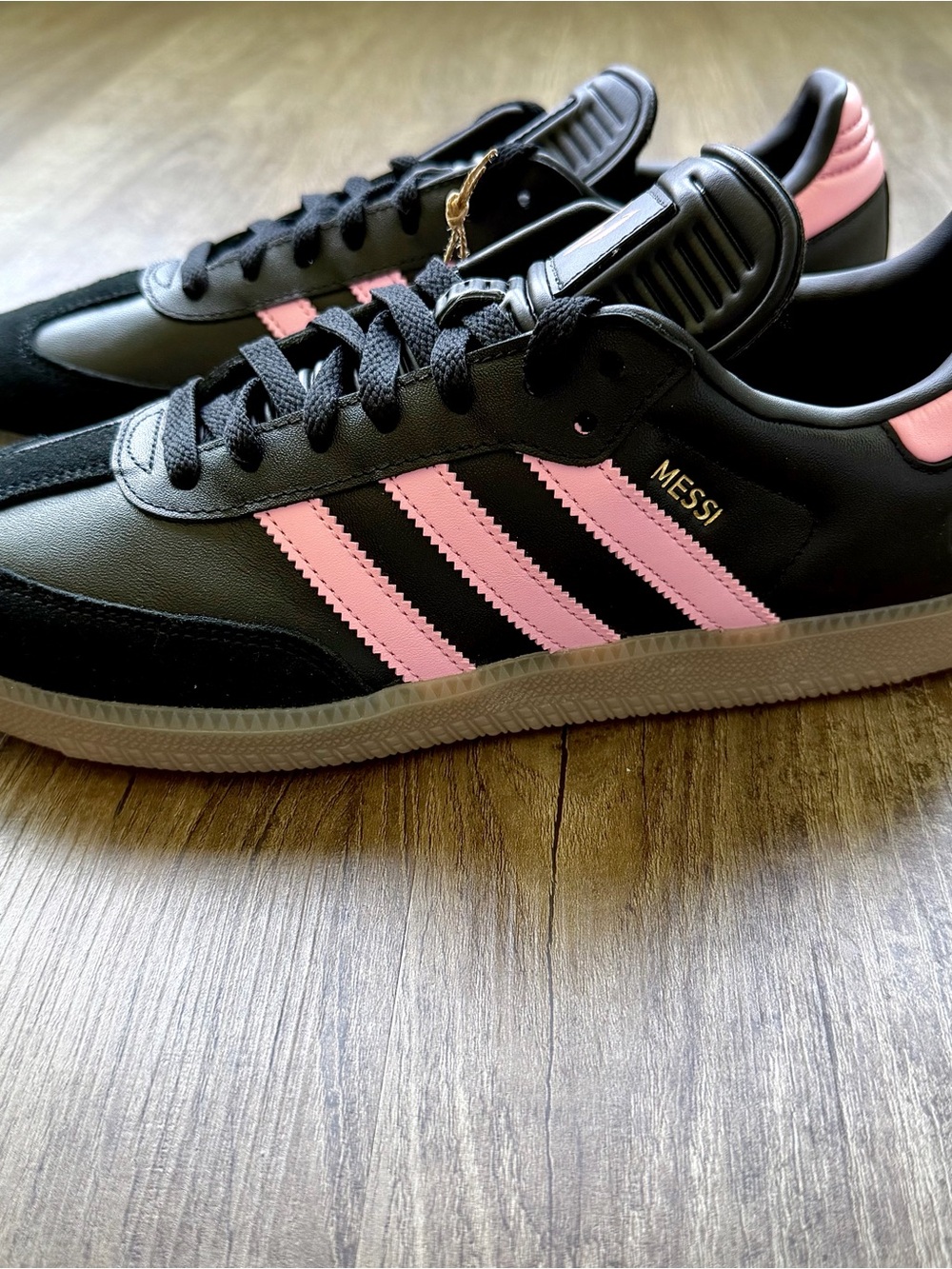 Adidas Samba Messi Black Pink Gum JP7845 Men’s Size 11 NEW